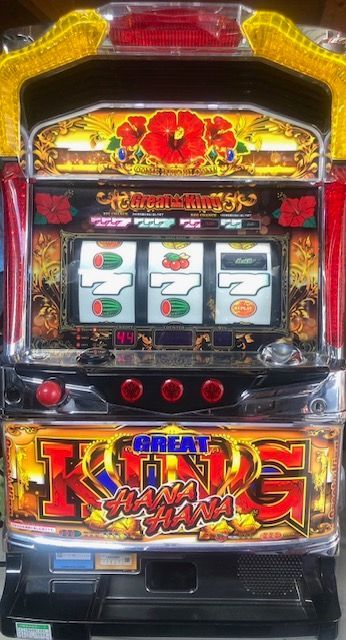 パチスロ実機 グレートキングハナハナ ＥＸ コイン不要機 ボリューム 