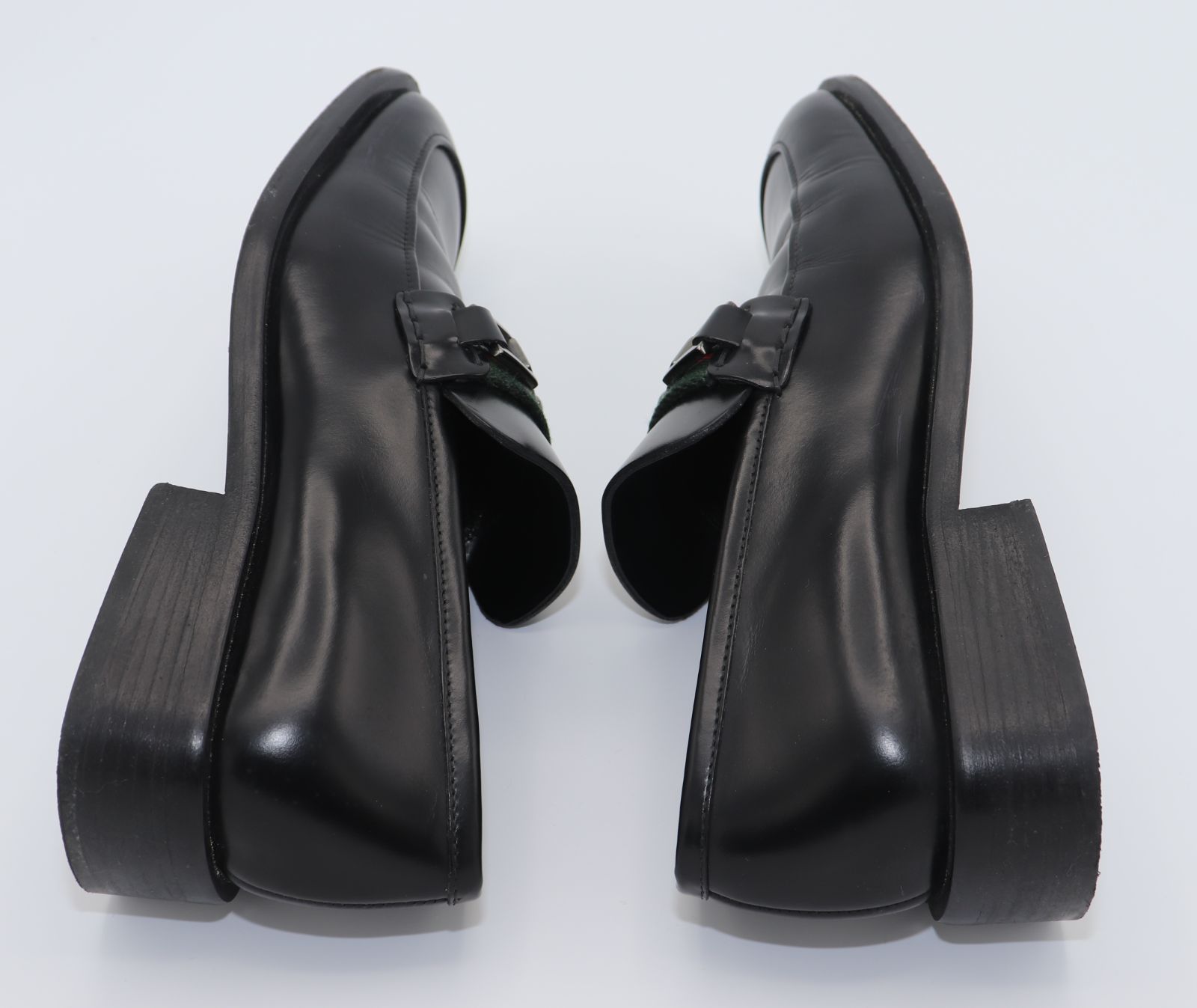 GUCCI グッチ シェリーライン スクエアトゥ ビットローファー