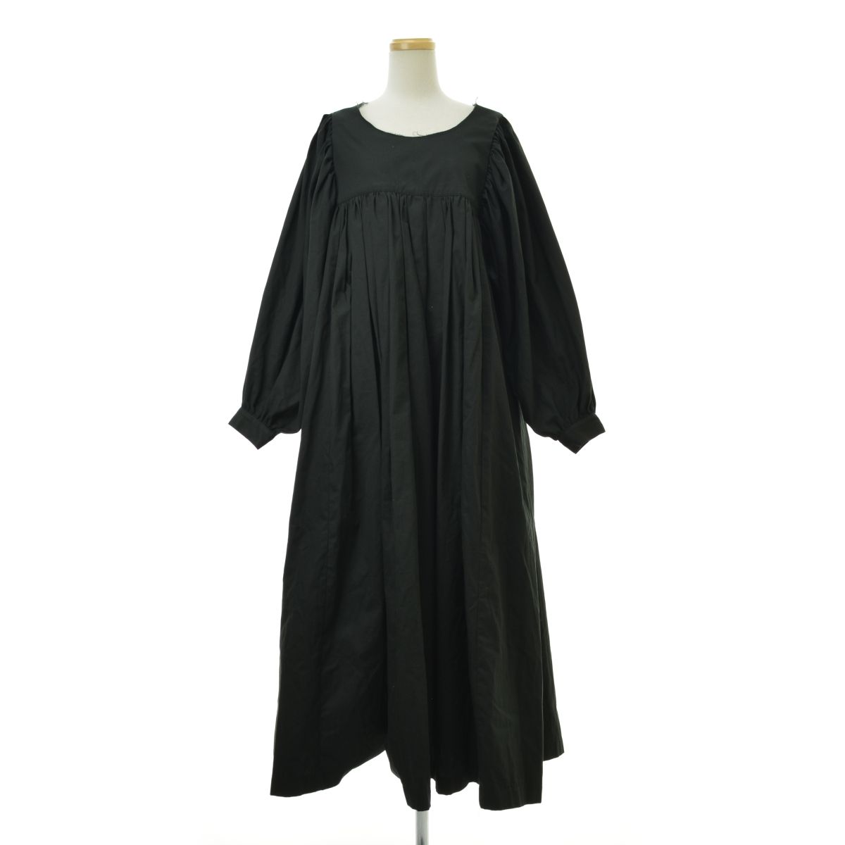 chiiiibag Cotton Volume One-pieceブラック