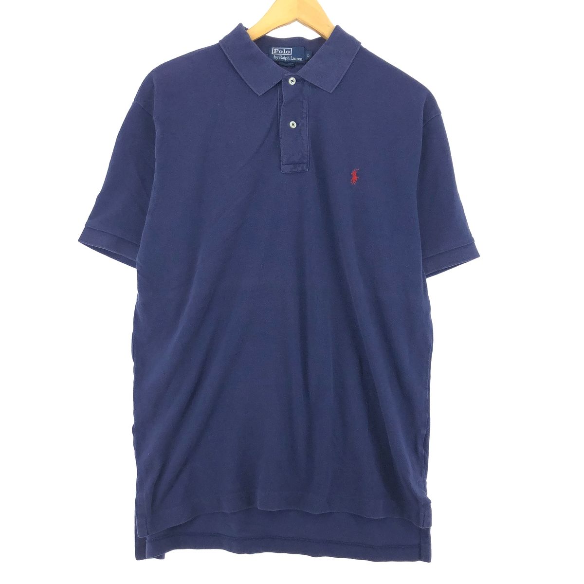 や*ん様 Ralph Lauren ポロシャツ 古着 ラルフローレン POLO by Ralph Lauren 半袖 ポロシャツ メンズL