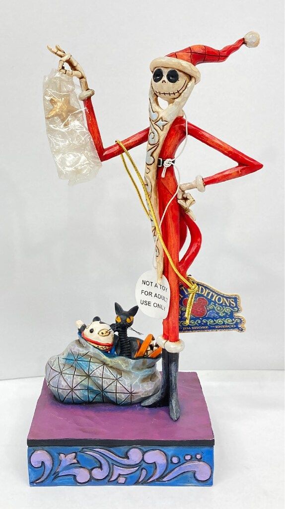 OLSZEWSKI DISNEY SHOWCASE COLLECTION 4027941 SANTA JACK|DISNEY SHOWCASE COLLECTION 4027941