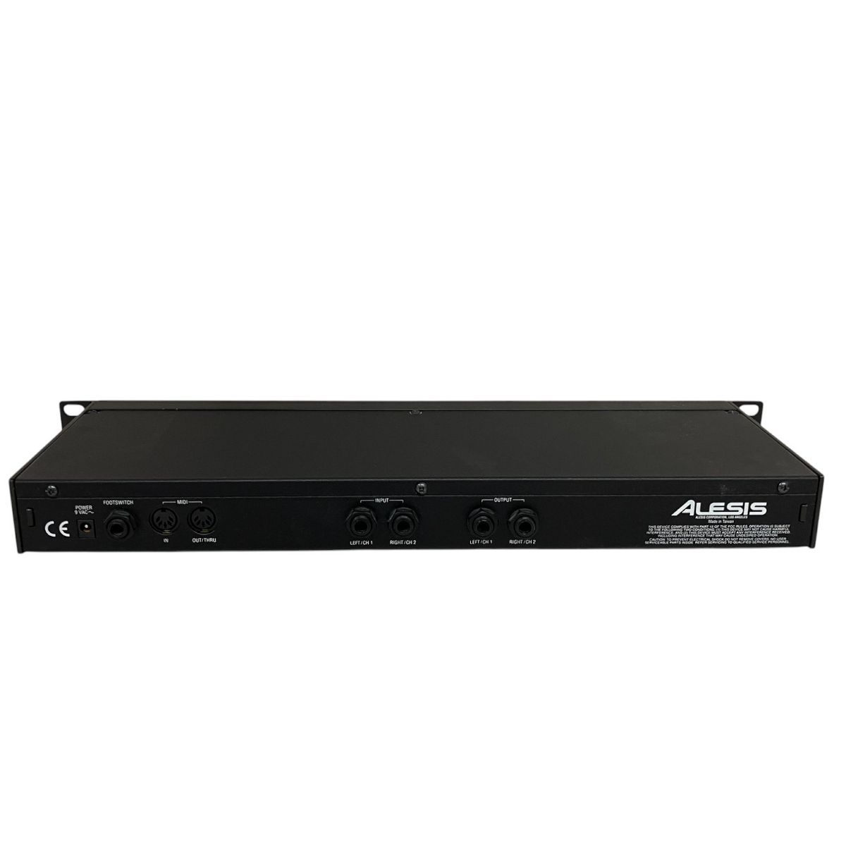 ALESIS MIDIVERBⅢ 16ビット・デジタルマルチエフェクトプロセッサ ALESIS MIDIVERBⅢ 16ビット・デジタルマルチエフェクトプロセッサ