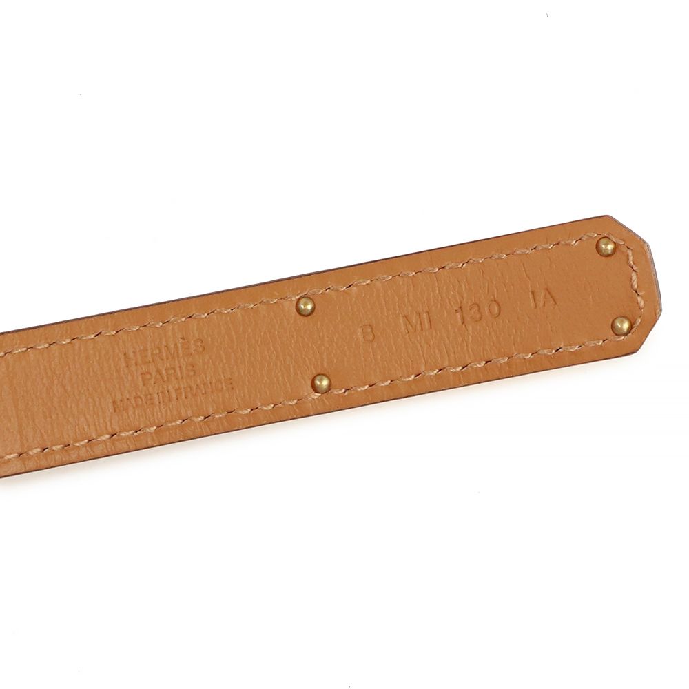 エルメス ケリーベルト ブラウン ゴールド 金具 新品未使用品 エルメス(HERMES)エルメス ケリーベルト ゴールド ベルト 衣料品