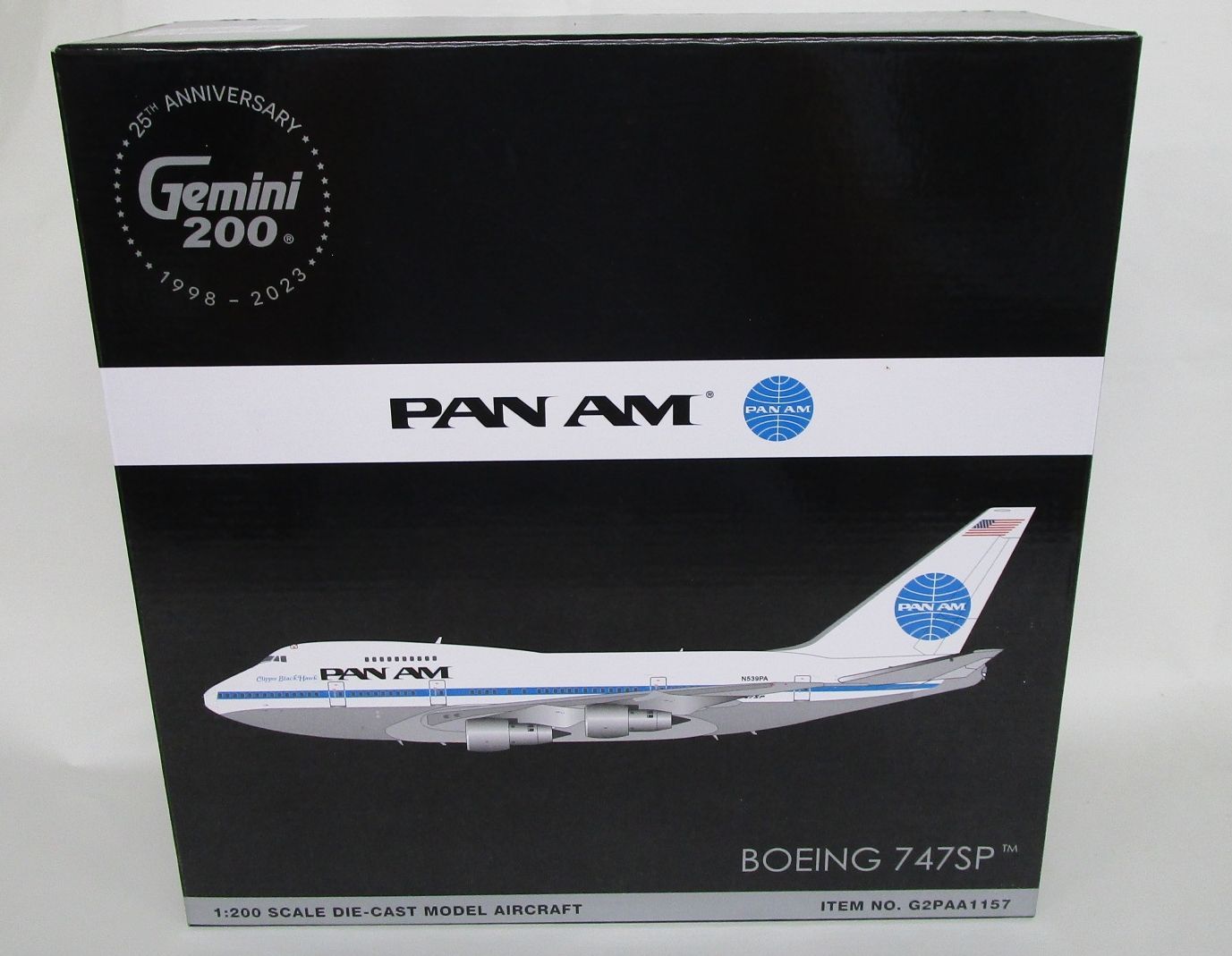 1/400 ジェミニジェッツ B747-SP パンナム N532PA 外箱傷み有 1/400 ジェミニジェッツ B747-SP パンナム N532PA 外箱傷み有