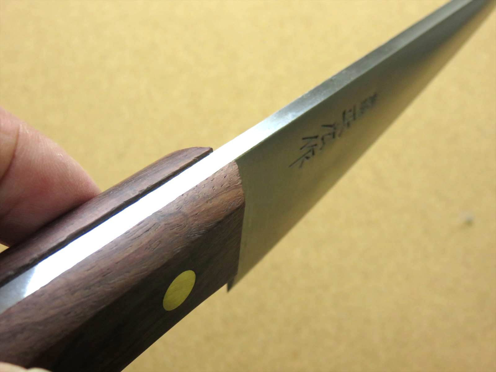 関の刃物 ガラスキ包丁 18cm (180mm) 正広 最高級特殊鋼 日本鋼 炭素鋼 
