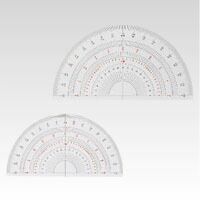 （まとめ） 分度器 岡本製図器械 分度器 39-0015(B-15) 4518679300155 ●規格：半円●サイズ：径１５０×厚１ｍｍ 1枚【×30セット】