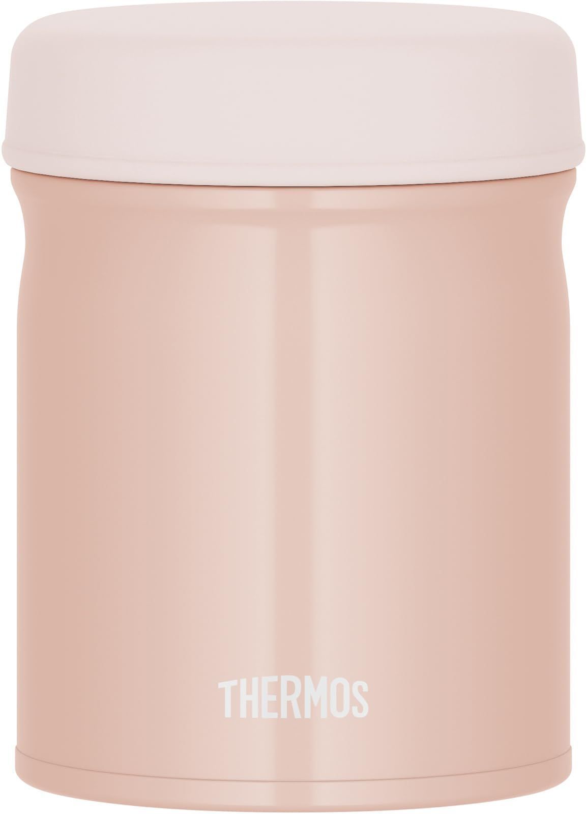 ベージュピンク_400ml 【食洗機対応モデル】 サーモス 真空断熱スープジャー 400ml ベージュピンク 全パーツ食洗機OK 保温保冷 お手入れ簡単 口当たりがやさしい丸口設計 JEB-400 BEP