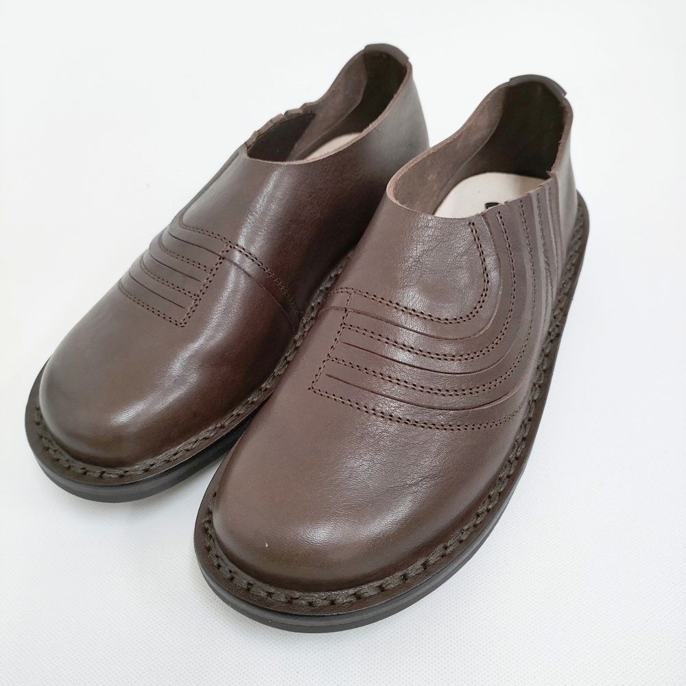 trippen ♥品 rainbow サイズ36 定価57200円 レザー スリッポン シューズ 靴 ブラウン レディース トリッペン 5-1011G♪