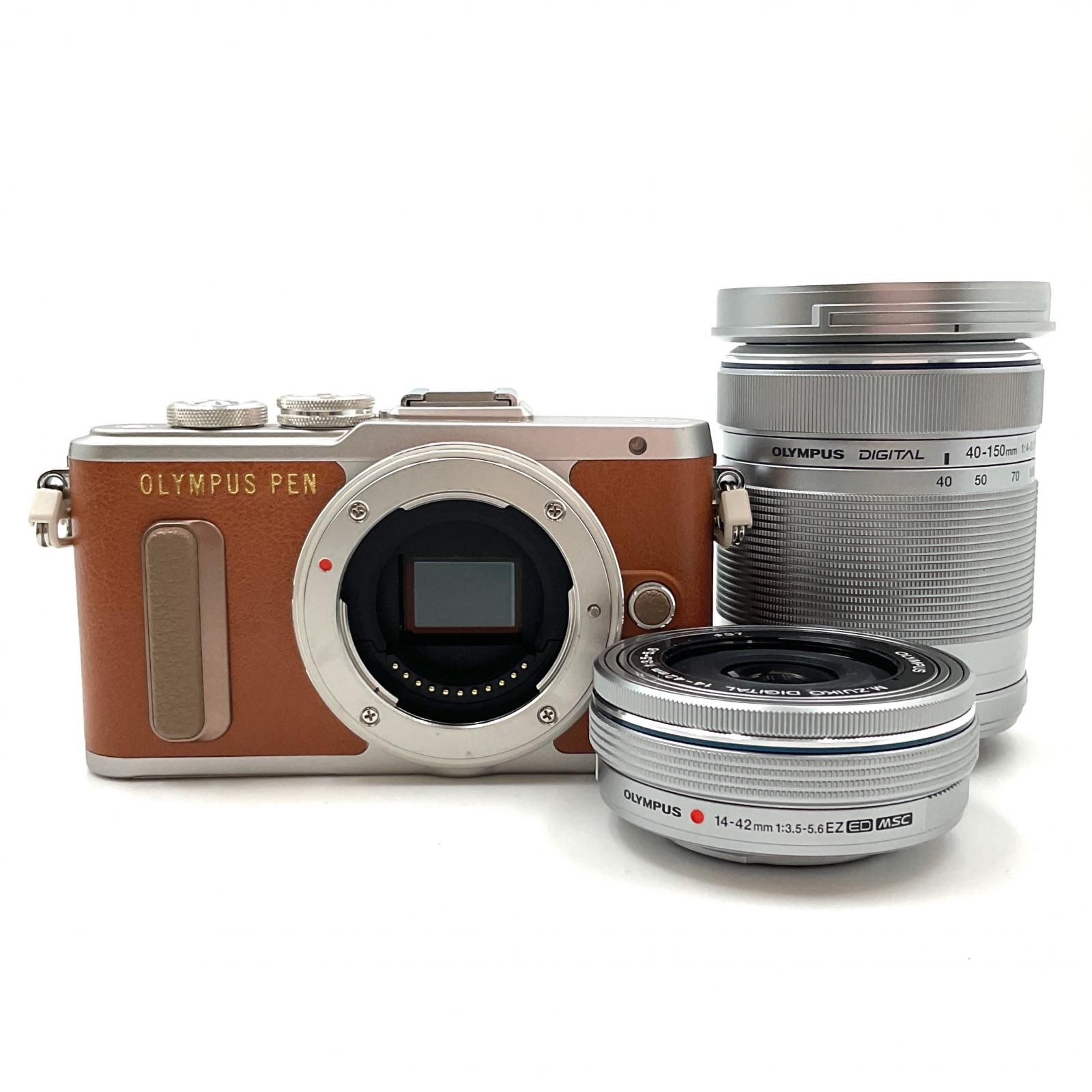 最速発送】OLYMPUS デジタル一眼 PEN E-PL8 EZダブルズームキット 