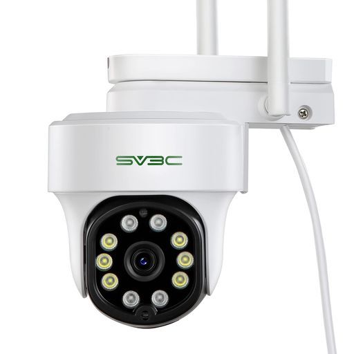 SV3C防犯カメラワイヤレス屋外wifi監視カメラ人体検知PT旋回録画双方向音声200万画素