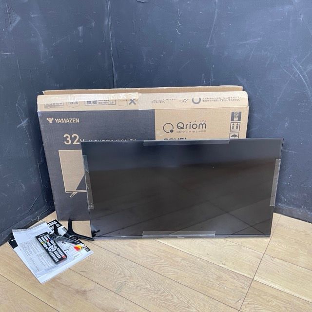 液晶テレビ 32V型YAMAZEN 山善QRTN-32W2K 2024年製