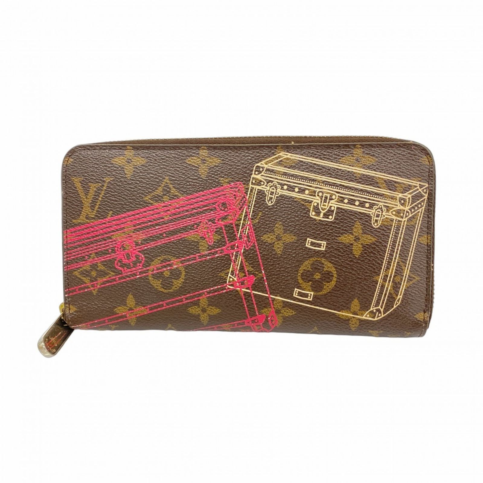 ルイヴィトン モノグラム ジッピーウォレット 長財布 ブラウンCA1099 LOUIS VUITTON】ルイヴィトン『モノグラム アンプラント