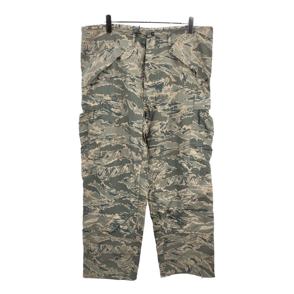 00年代 米軍実物 U.S.AIRFORCE USAF APECS GORETEX パンツ ミリタリー ABUカモ メンズ LARGE REGULAR 古着 V6409