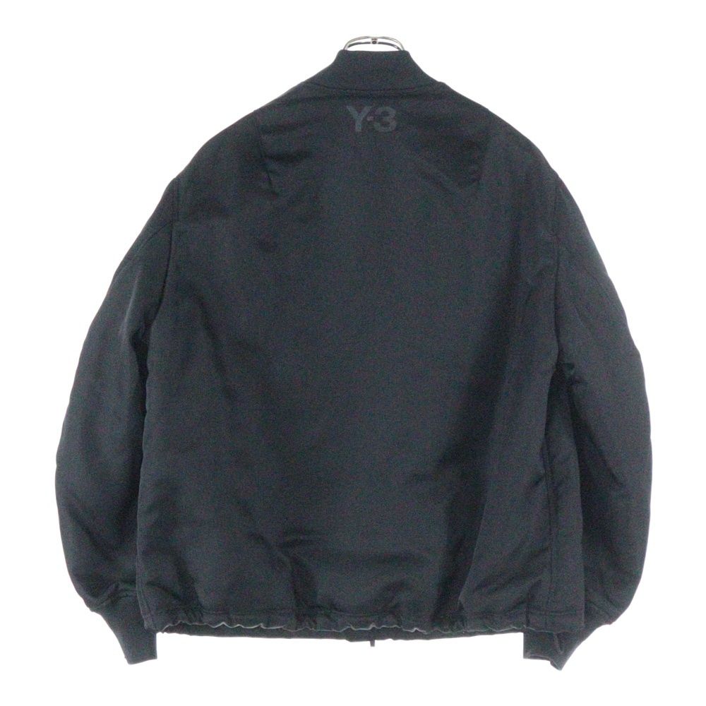 Y-3 ワイスリー W CLASSIC TECH TWILL BO H61958 フライトジャケット ジップアップボンバージャケット ブラック