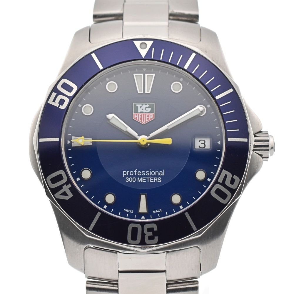 タグホイヤー TAG HEUER WAB1112.BA0801 アクアレーサー デイト  クォーツ メンズ良品 G#130856