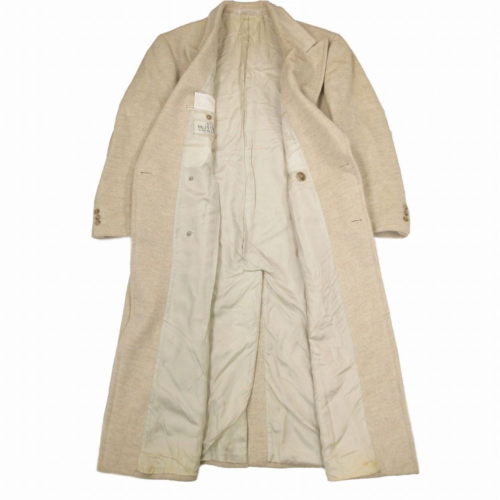 VALENTINO GARAVANI チェスターコート 3L カシミヤ ウール VALENTINO GARAVANI チェスターコート 3L カシミヤ ウール