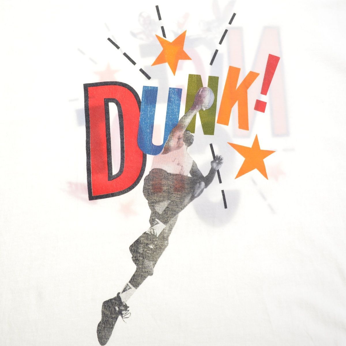 XL【NIKE / ナイキ】 90s USA製 SPACE JAM DUNK NICE SHOT スペースジャム マイケル ジョーダン  バックスバニー半袖Tシャツ