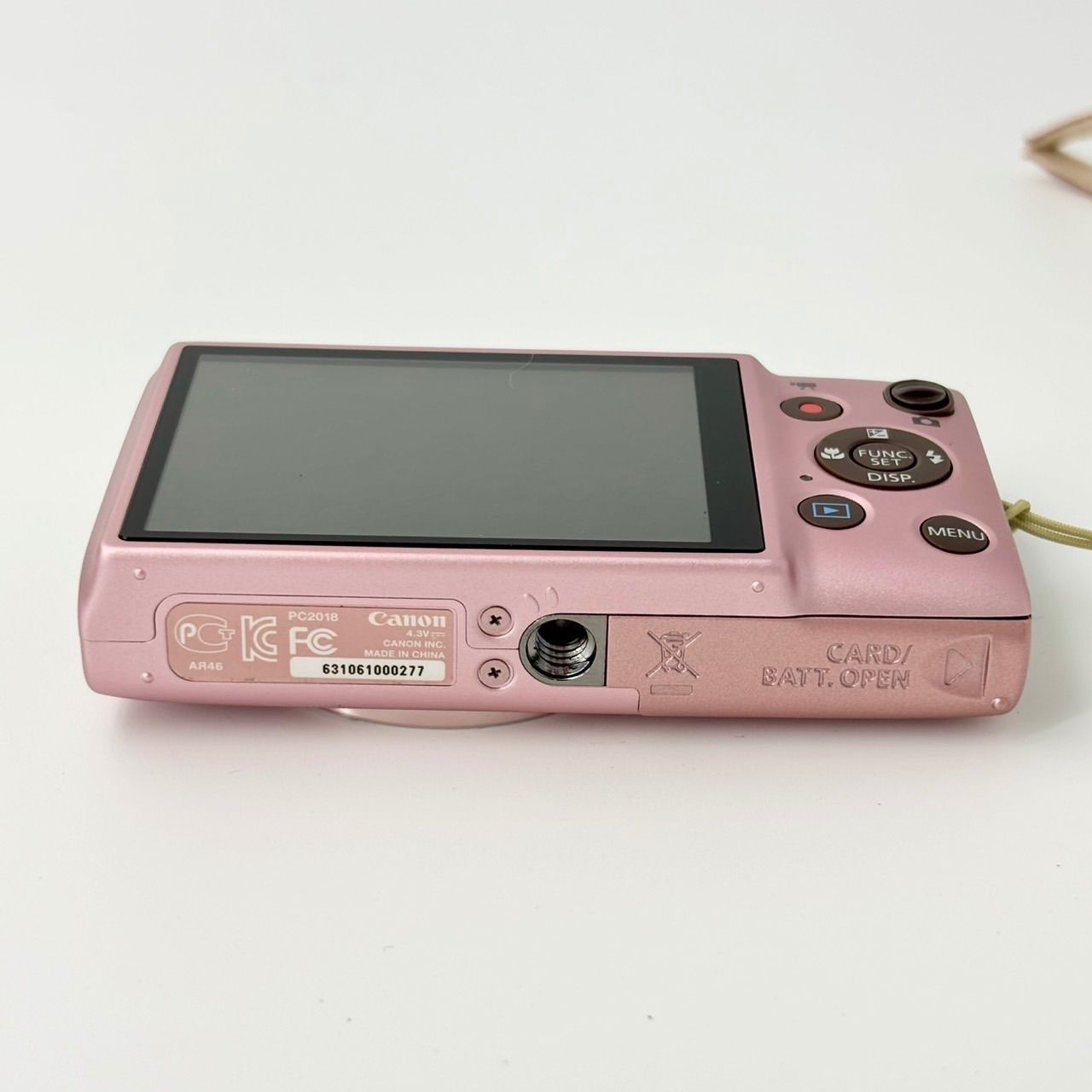 Canon キャノン IXY 90F ピンク コンパクトデジタルカメラ 1182