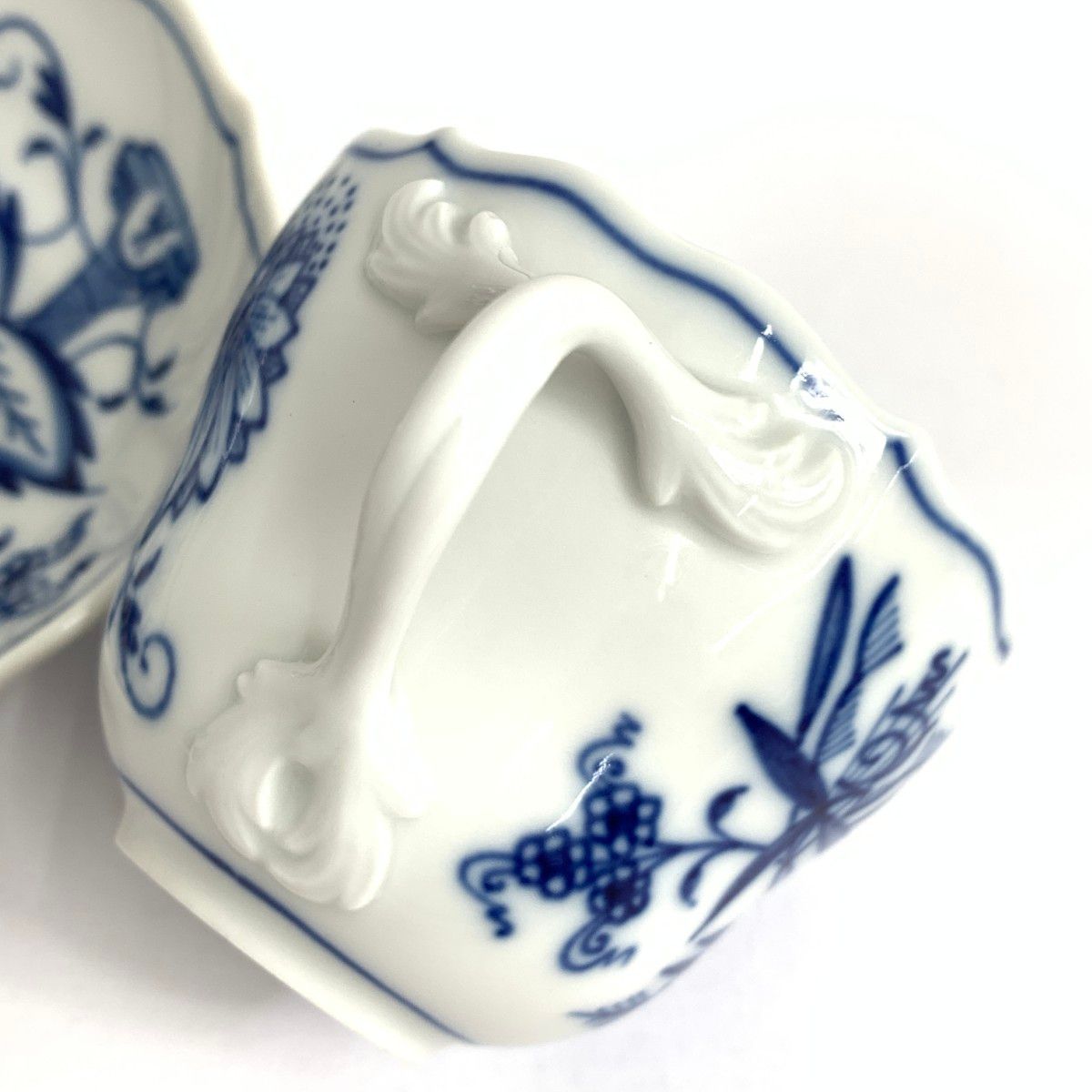 マイセンデミタスカップ Meissen (マイセン) デミタスカップ&ソーサー 口径約6.5cm
