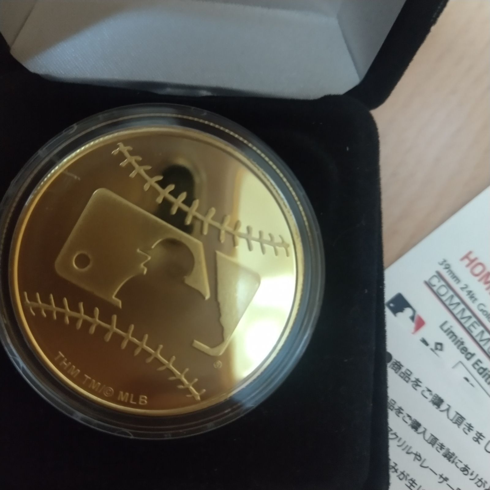 エンゼルス 大谷翔平 2023 AL HR王獲得 記念ゴールドコイン - メルカリ
