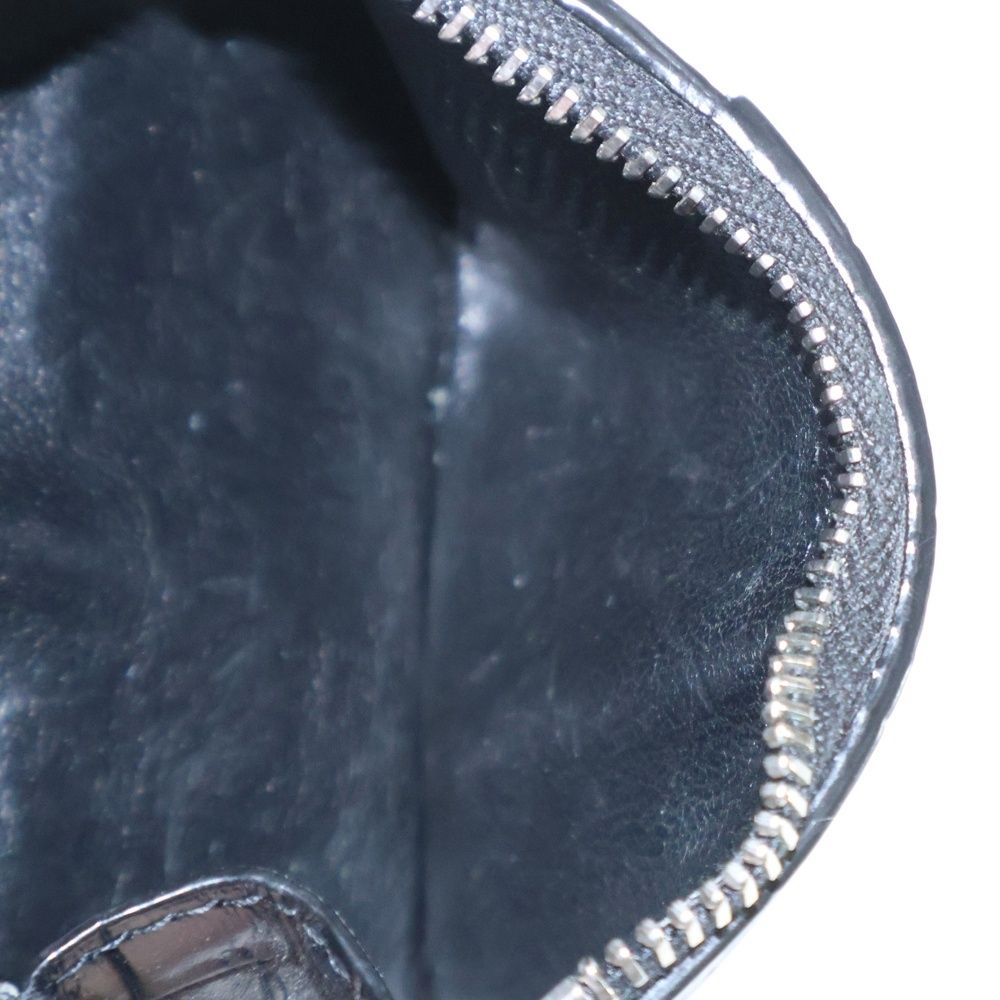 SAINT LAURENT サンローラン ビルクリップウォレット クロコ型押し SAINT LAURENT PARIS (サンローランパリ) クロコ型押し ビルクリップ