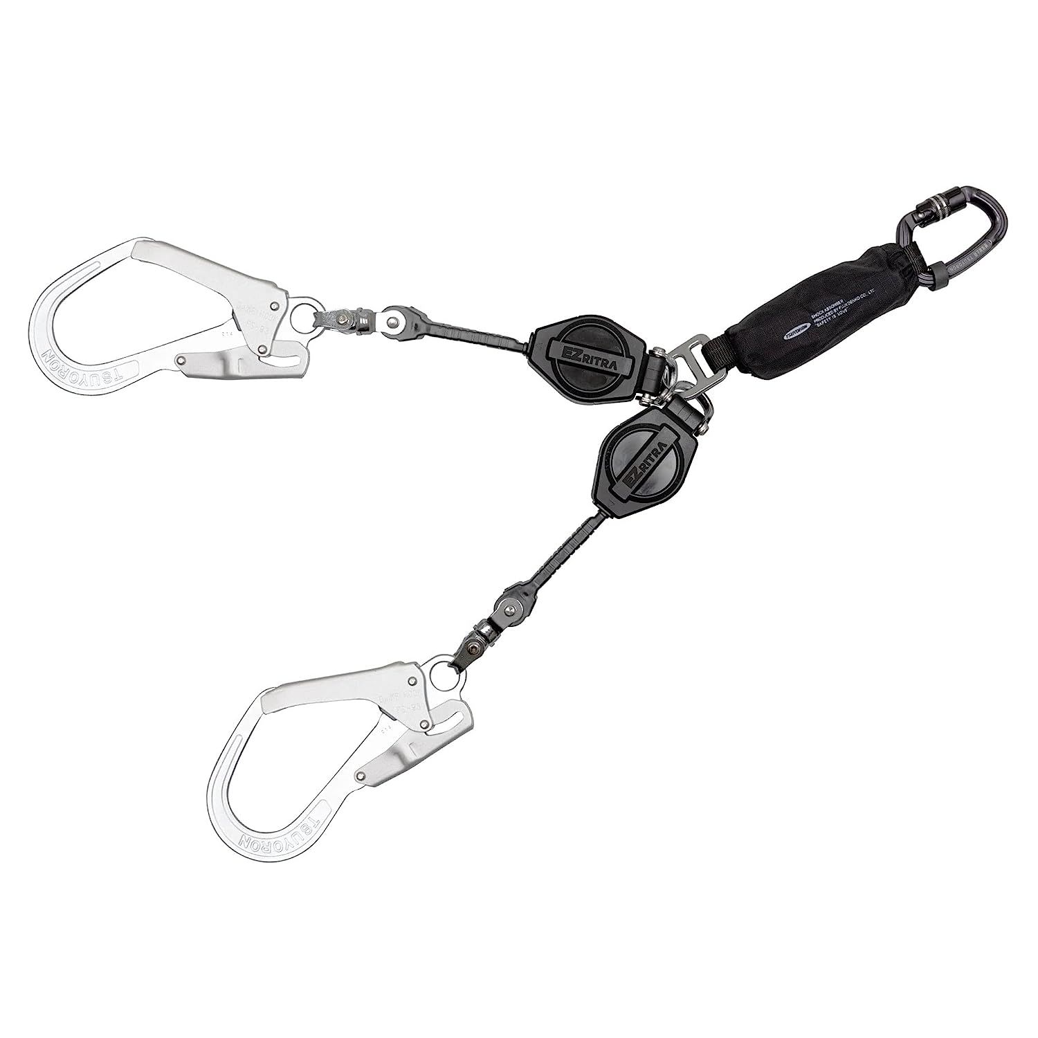 藤井電工 EZリトラ イージーリトラ ツインランヤード TL-2-EZ 93 SV-21 KSG-130 KG 高所作業 新規格 墜落制止用器具 胴ベルト ハーネス フルハーネス 安全帯 ツヨロン 兼用