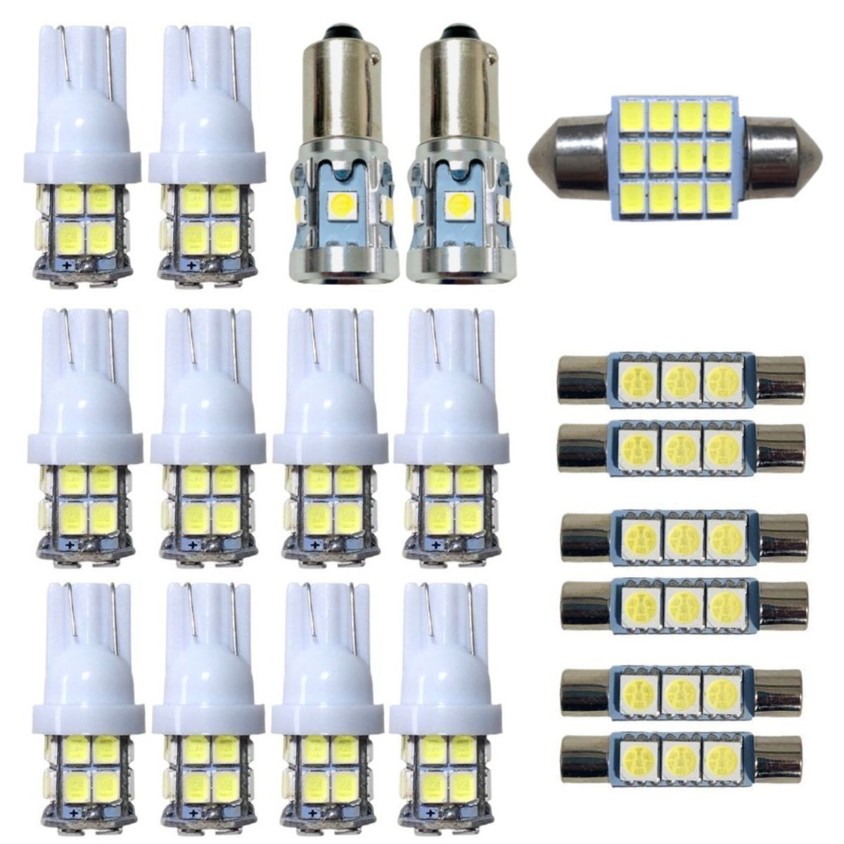 USF40 レクサス LS460 爆連 T10 LED ルームランプ 19点セット 車内灯 ウェッジ球 ホワイト バニティランプ カーテシランプ -  メルカリ