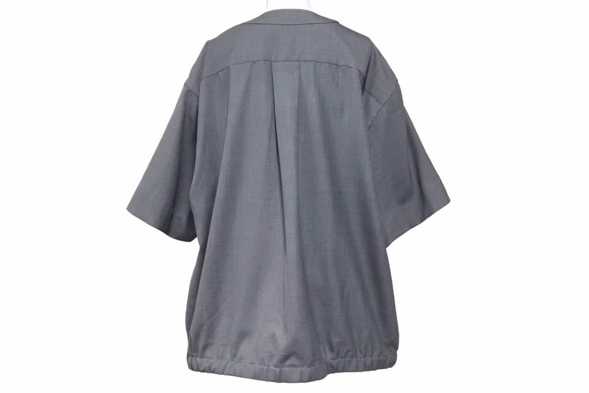 未使用品 sacai サカイ 22SS Suiting Mix Pullover プルオーバーシャツ 