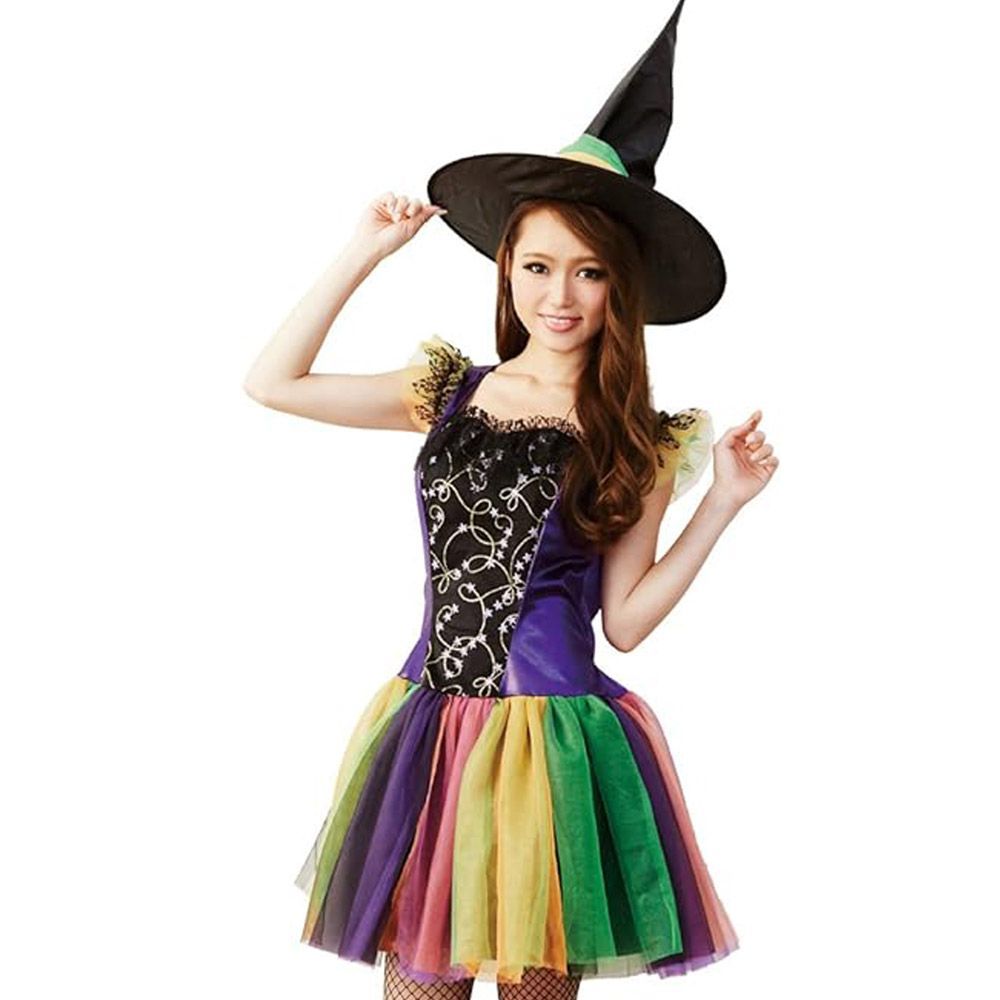 カラフル スキーウェア (ハロウィン仮装可能) カラフル スキーウェア