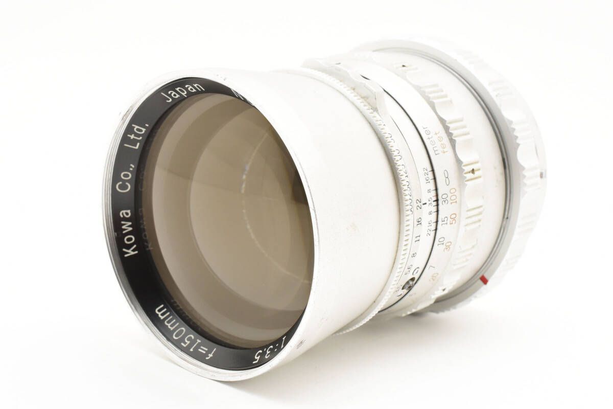 光学 上品 コーワ KOWA 150mm F3.5 中判レンズ 1682A80