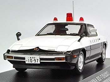 非常に良い】ヒコセブン RAIS 1/43 MAZDA SAVANNA RX-7 PATROL CAR