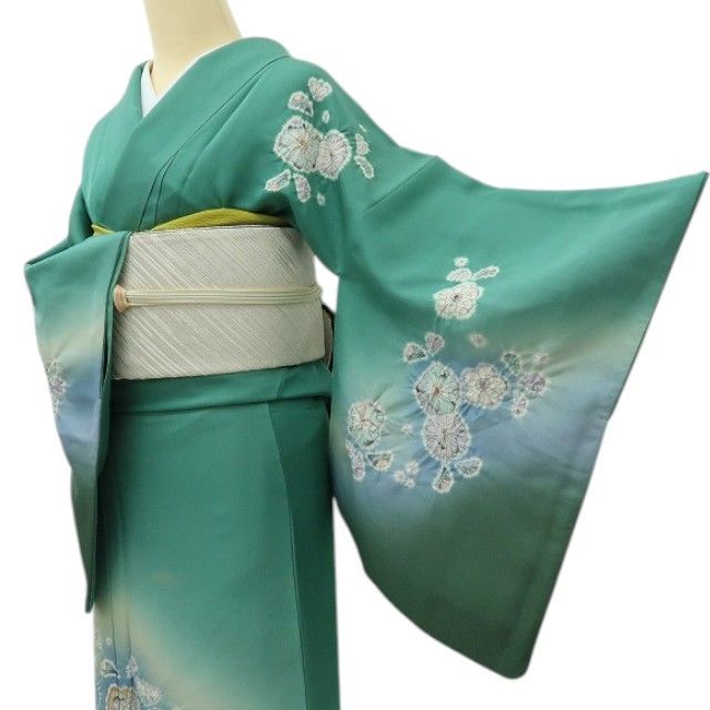 作家物落款 辻が花