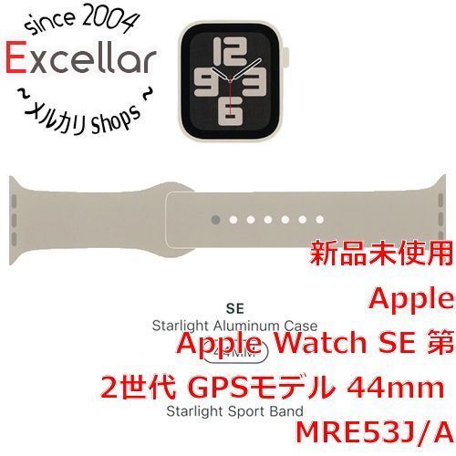 bn:15] APPLE Apple Watch SE 第2世代 GPSモデル 44mm MRE53J/A スター