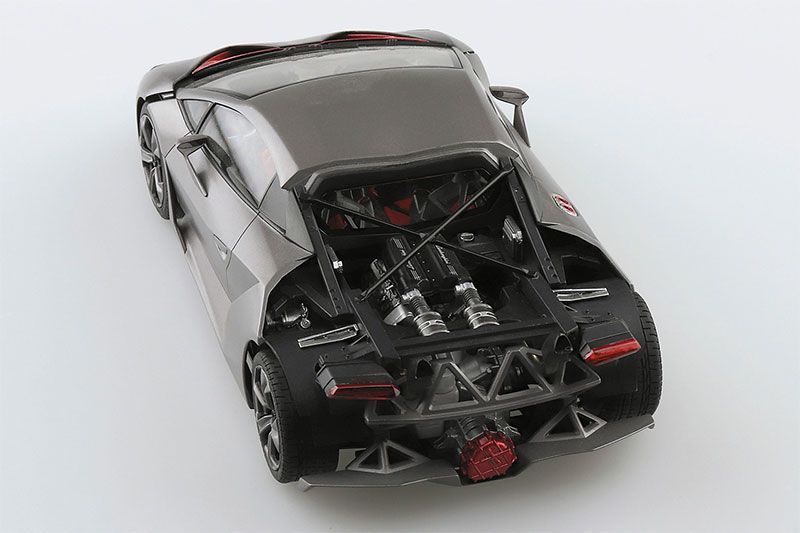 アーテル・ゴルギーニ　4枚　25EX1 SR014 1/24 '10 Lamborghini SESTO ELEMENTO｜AOSHIMA｜English