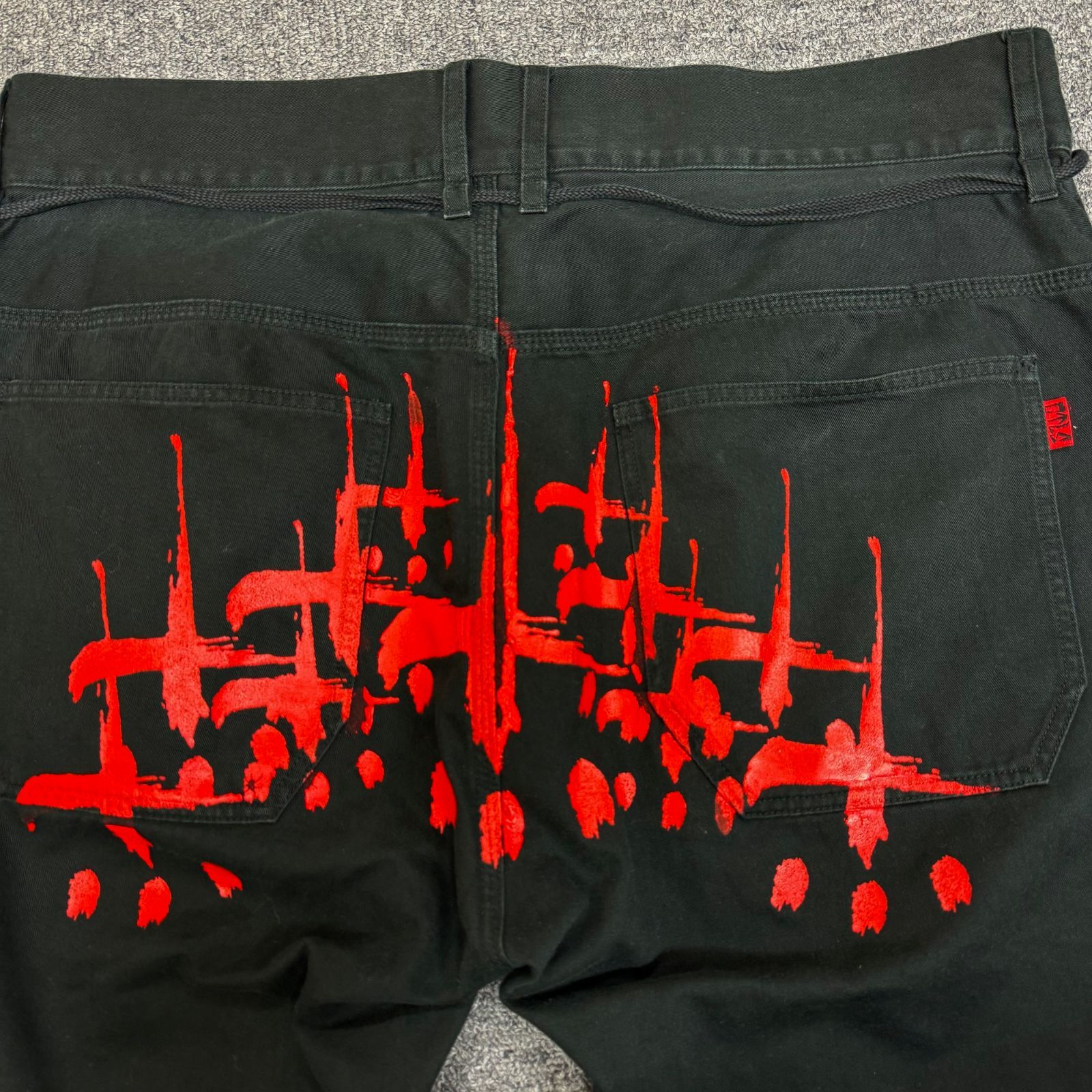 CVTVLIST twill pants 2201010402 アンダークロス ロゴ ツイル パンツ