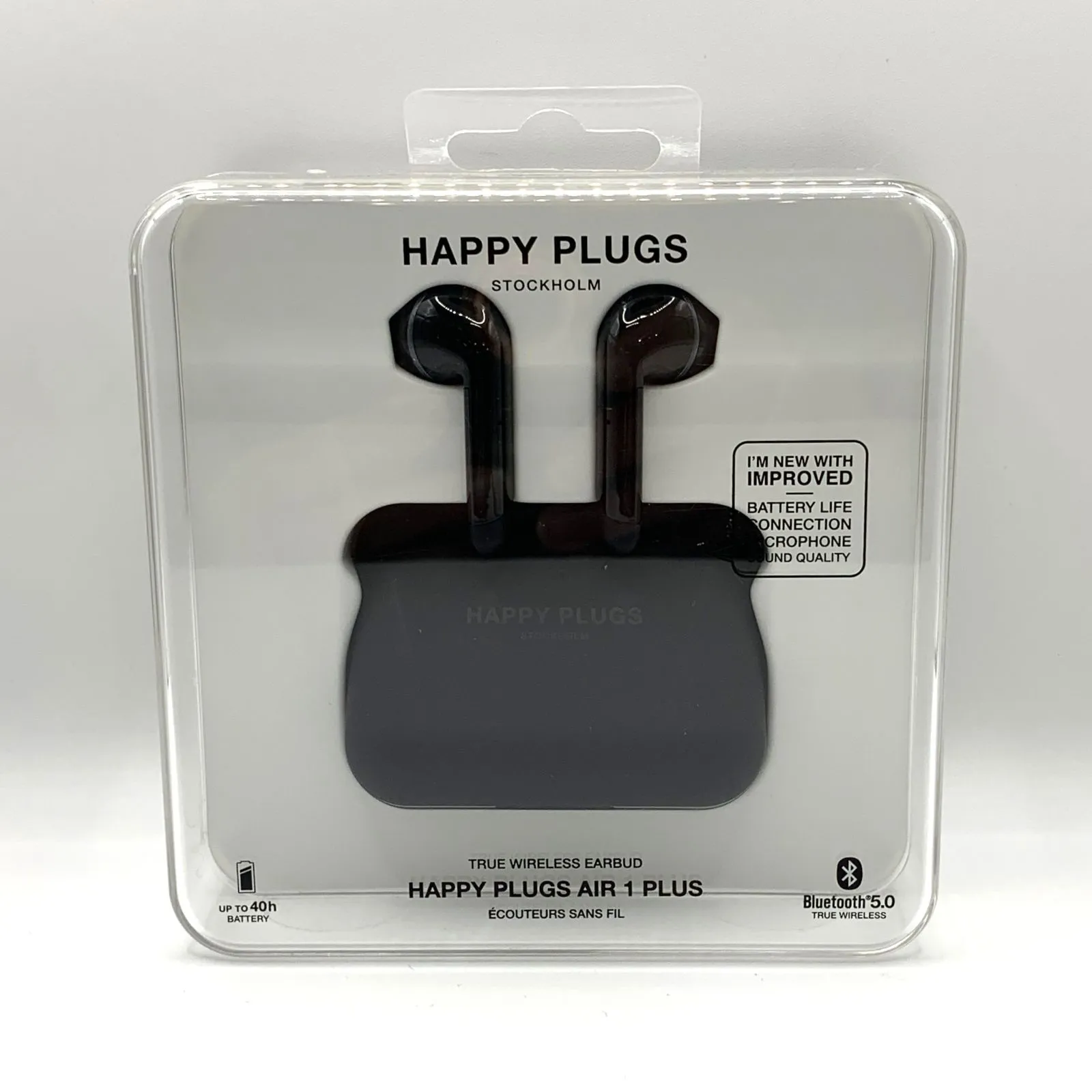 ◇830【新品】Happy Plugs AIR 1 PLUS EARBUD BLACK 1651 完全 ◇830【新品】Happy Plugs AIR 1 PLUS EARBUD BLACK 1651 完全