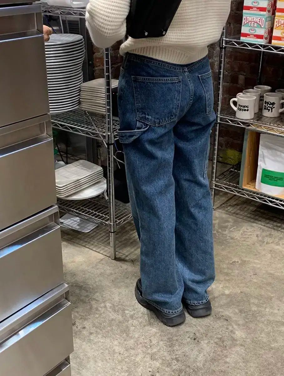 bymood カーペンターデニム ビンテージディープブルー DECORATOM_COM_BR