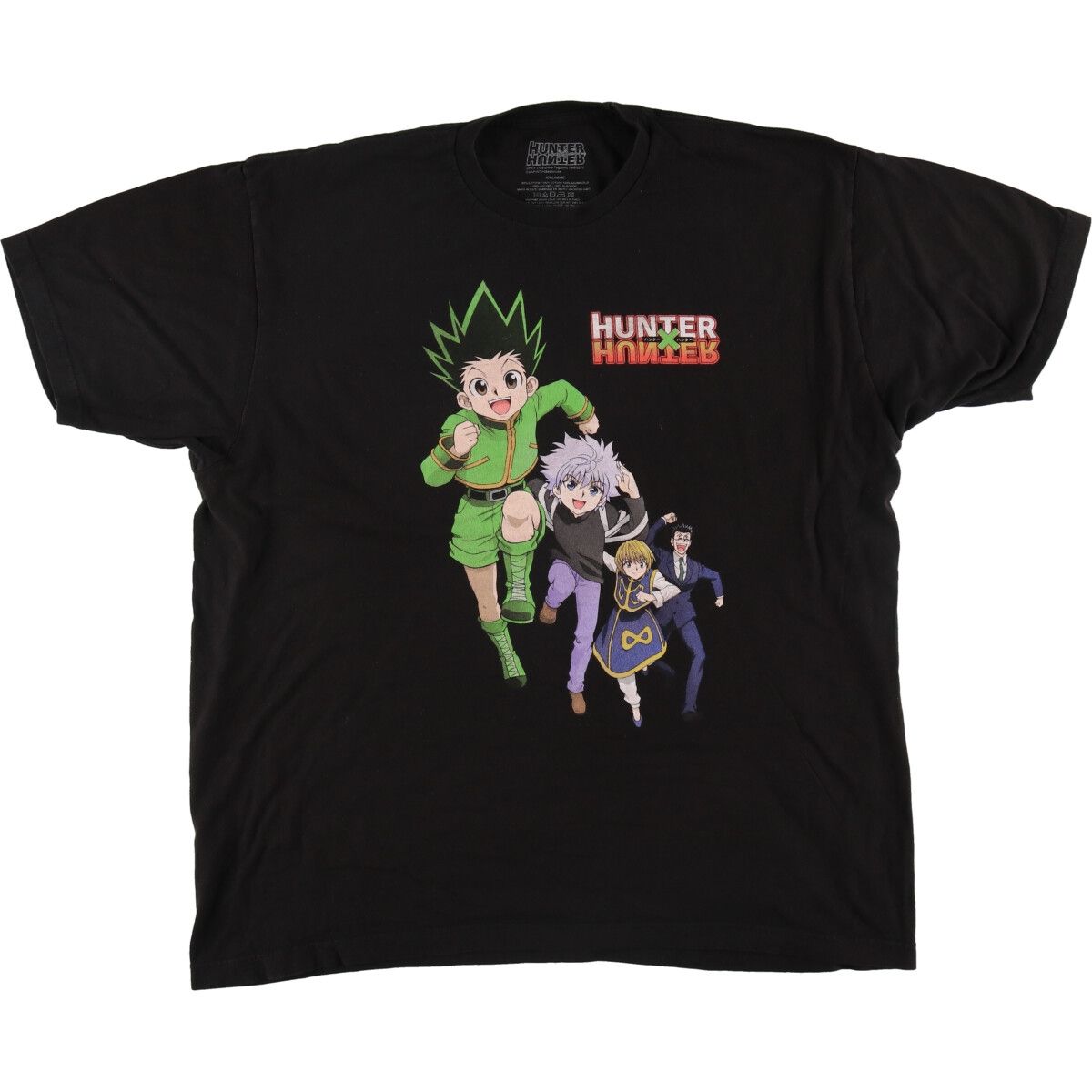 古着 HUNTER HUNTER ハンターハンター キャラクタープリントTシャツ メンズXXL相当/eaa485248