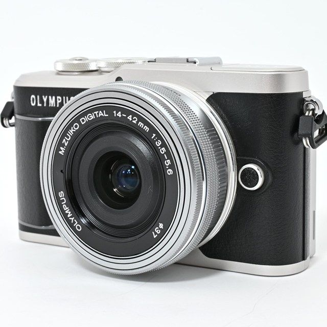 OLYMPUS PEN E PL 9 14 42 mm レンズキット ブラック おしゃれ ミラーレス一眼 手ブレ補正 Wi Fi搭載 スマホ転送対応