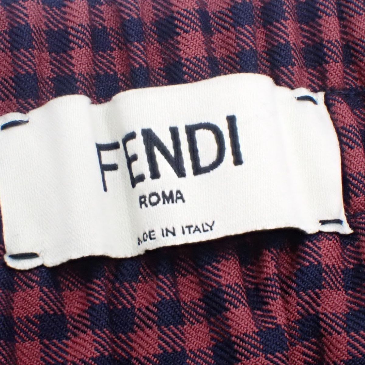 FENDI(フェンディ) ギンガムチェック ハーフパンツ パンツ 2020年  