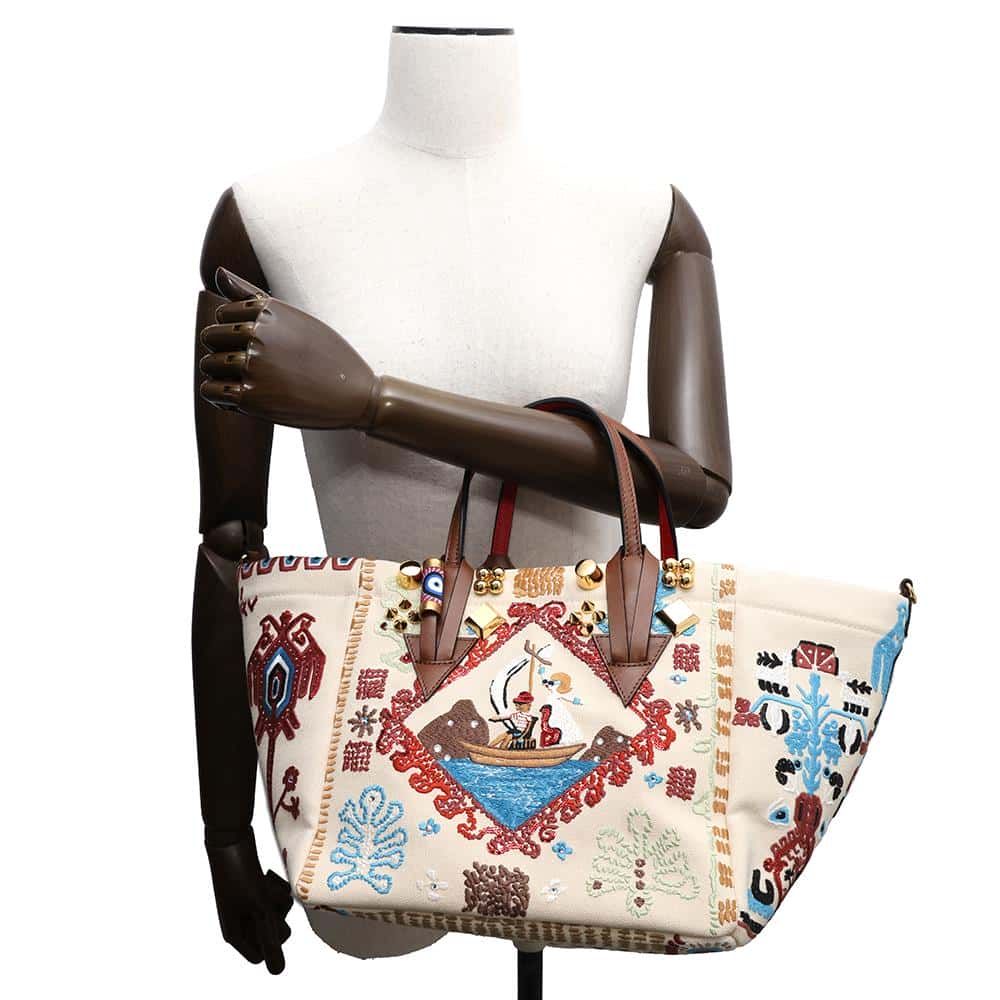 クリスチャン ルブタン トートバッグ グリーカバ スモール 3225069 クリスチャン ルブタン トートバッグ グリーカバ スモール 3225069