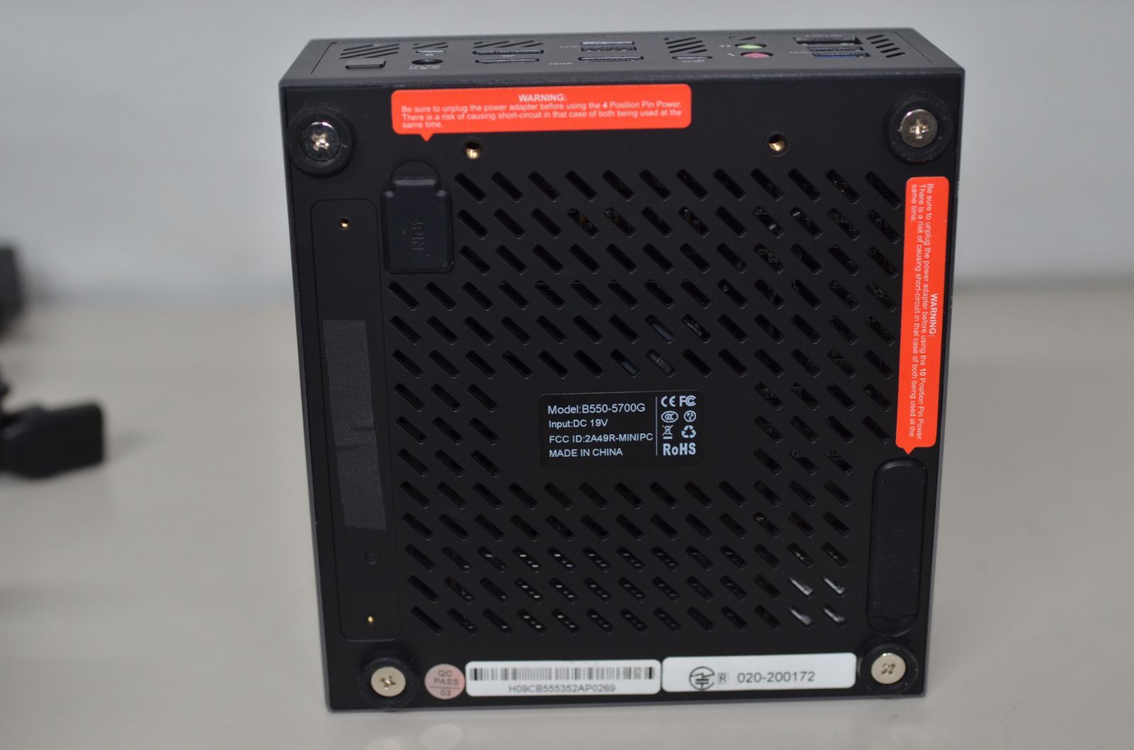 中古良品 DESK MINI FoRum B550 /Win11/AMD Ryzen7 5700G/爆速SSD512GB