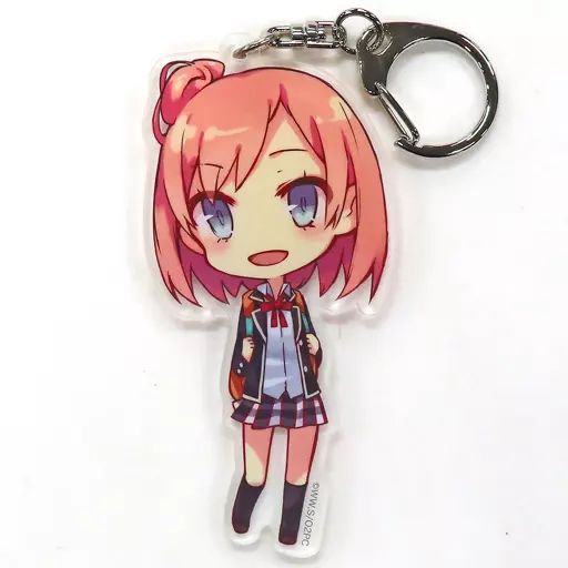 中古】キーホルダー 由比ヶ浜結衣 アクリルキーホルダー 「やはり俺の