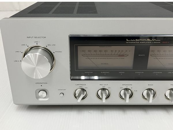 ラックスマンLUXMANプリメインアンプL-550AX - オーディオ機器