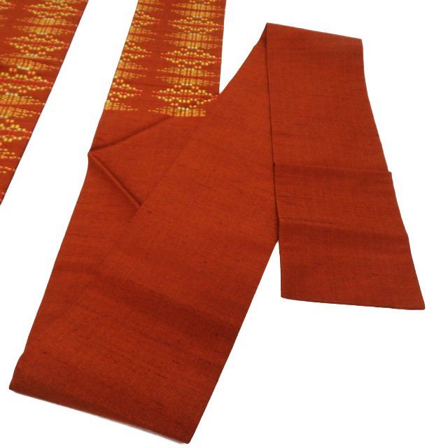 専用帯3355 2833 二点セット●高級 正絹 紬 花織 名古屋仕立て 帯3355 ○高級 正絹 紬 花織 名古屋仕立て 名古屋帯 八寸名古屋帯 お
