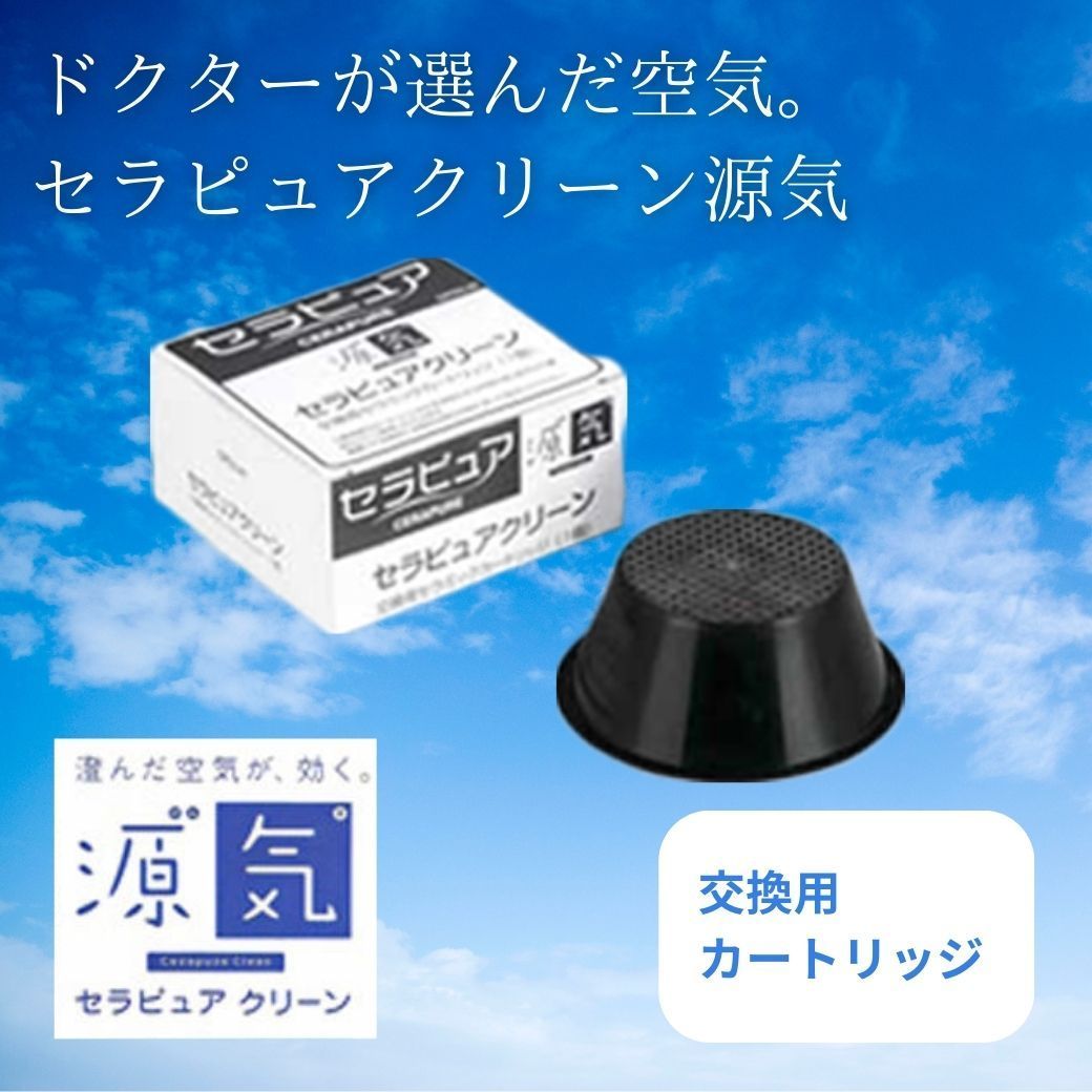 【全国一律送料込み】セラピュア クリーン源気(げんき) 交換用カートリッジ【正規代理店】