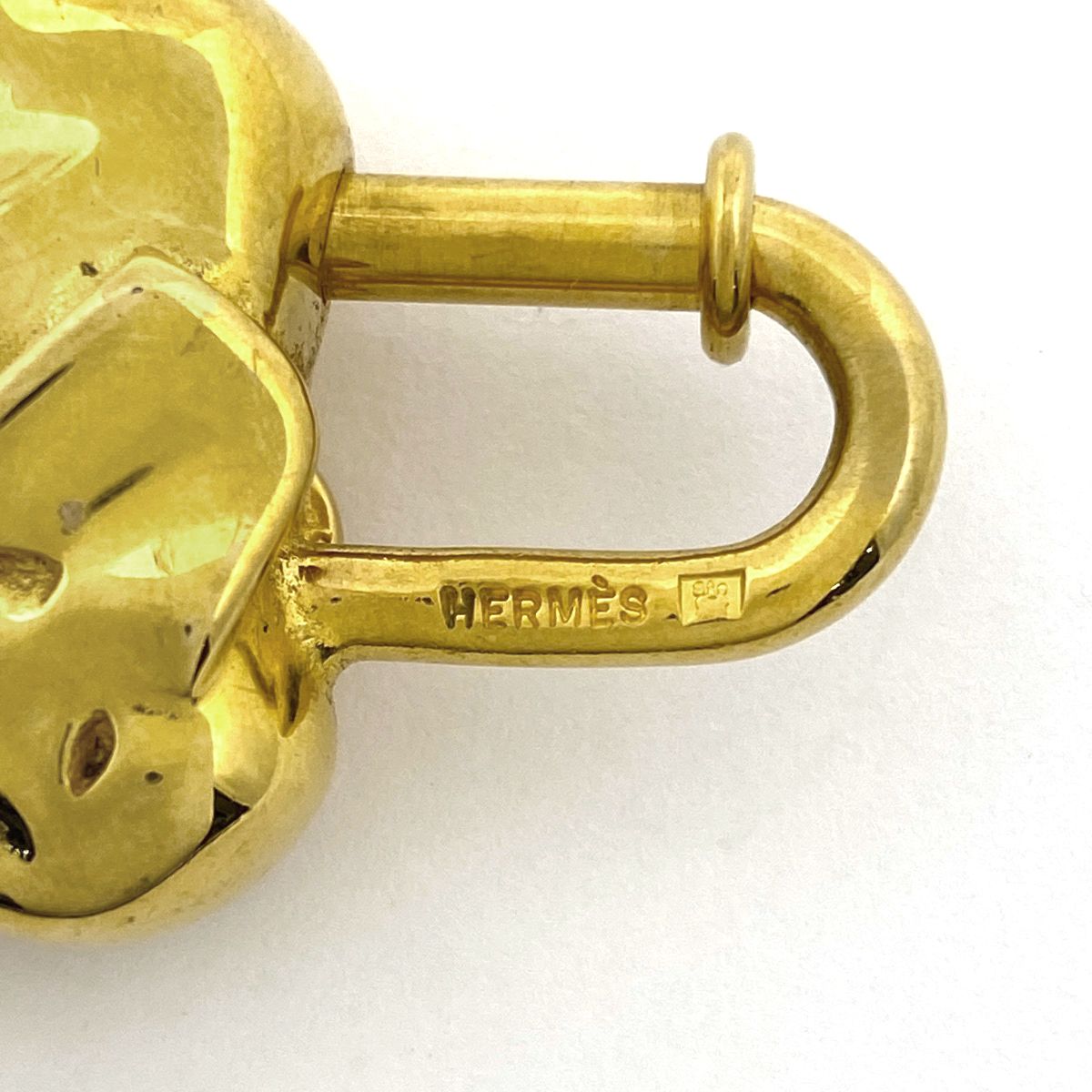 カデナ　象　チャーム　金色　ゴールド エルメス カデナ チヤーム ペンダントトップ ゴールド 象 南京錠
