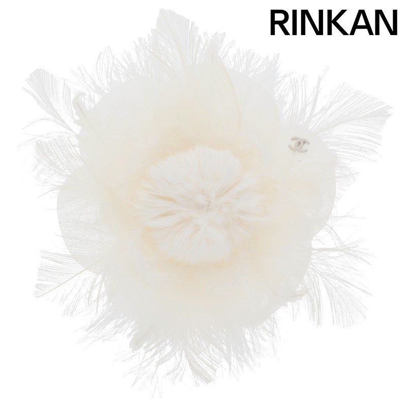 シャネル camellia broach 19K カメリアフラワーロゴブローチ メンズ