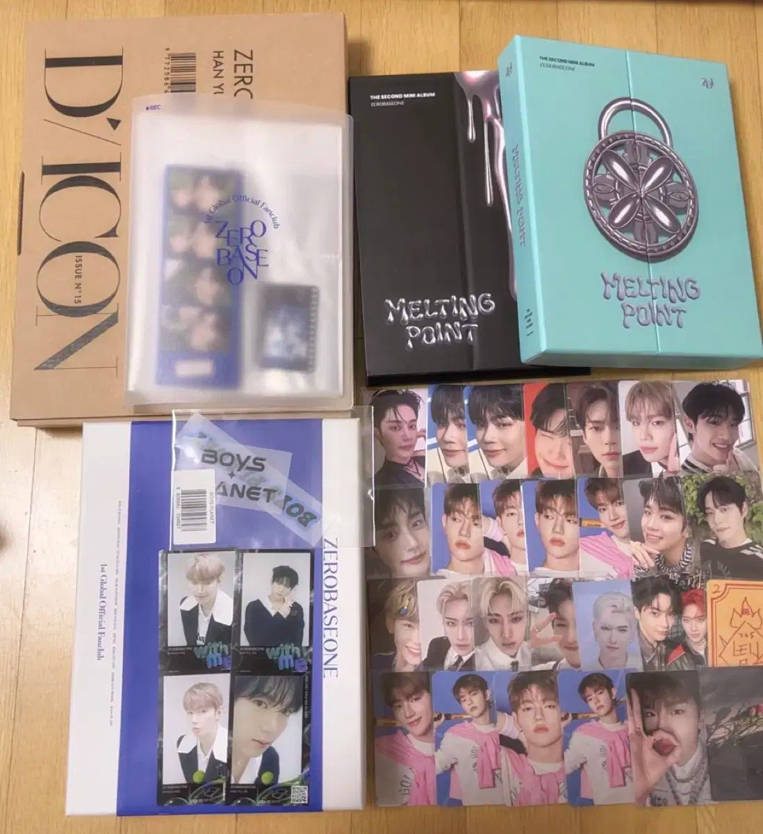 ZEROBASEONE 新品未開封 まとめ売り ZEROBASEONE(ゼロベースワン・ZB1・ゼベワン) グッズ まとめ売り 出品