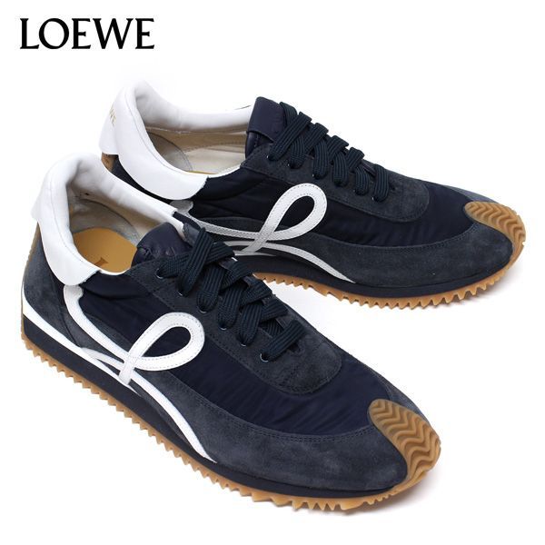 24SSモデル ロエベ LOEWE  メンズ FLOW RUNNER フローランナースニーカー【9602 DARK NAVY】 M816282XA6  9602/【2024SS】m-shoes